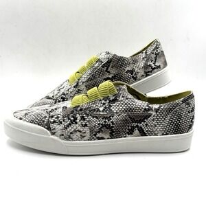 Sugar Womens Snake Skin Print Lace-up Low Top Sneakers Size 9